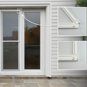 Telescopic Fly Screen for single doors - DIY Kit